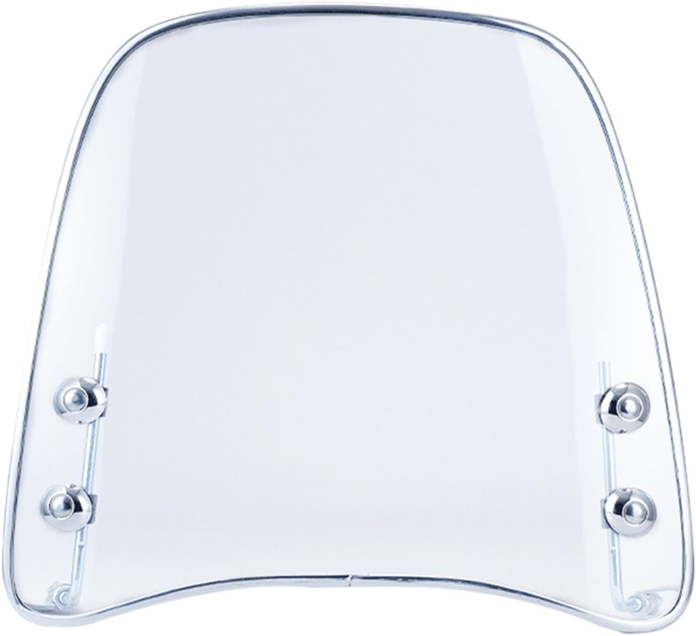 Pare-brise universel pour moto, scooter électronique, scooter électrique, déflecteur de pare-brise transparent - PE Disque de protection pour, pluie, insectes, éclats de hautement tr