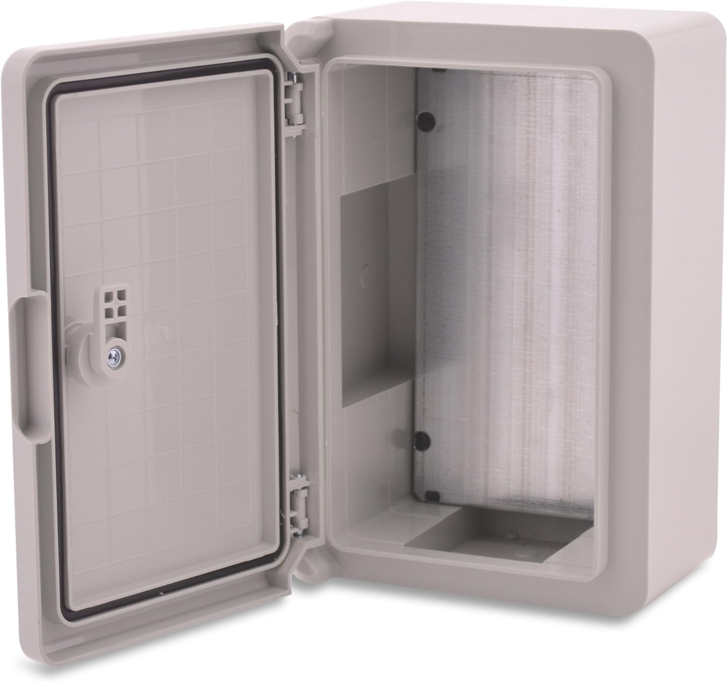 Boîtier en plastique ABS, IP65, armoire murale, boîtier industriel, boîtier vide, 300x200x130mm, gris, boîtier de la série Fleet 300x200x130mm Gris