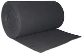 Filtre à charbon actif à découper pour hottes cuisine et vmc double flux 1 M2 1M X 1 M épaisseur 3-4 mm