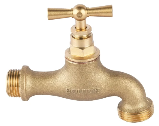 Robinet de Jardin à clapet R15B - Boutté Entrée 15x21 Sortie 20x27 Sans raccord au nez Unique