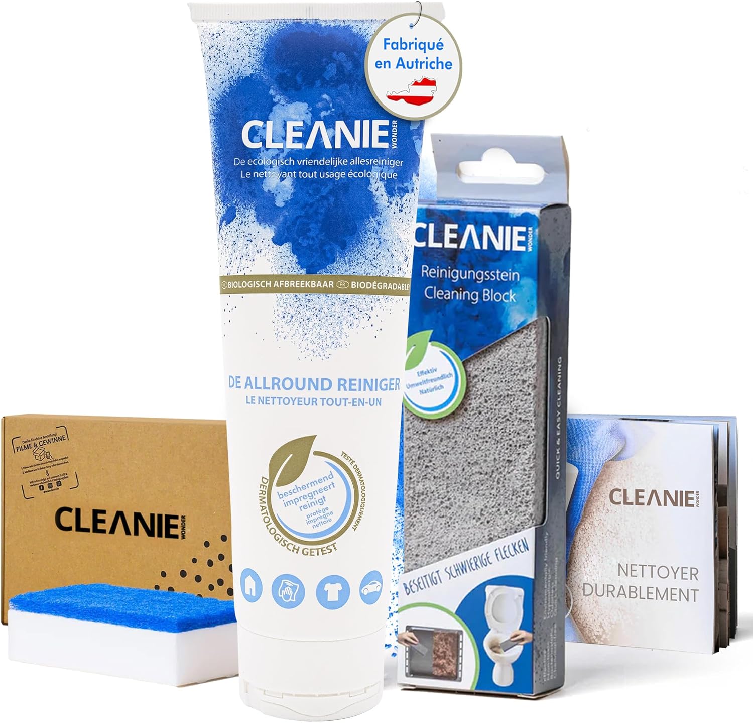 Cleaniewonder - Nettoyant Universel Ultra Concentré - Jusqu'à 200L de Solution Nettoyante - Produit d'Entretien Maison Polyvalent, Zéro Odeur, Écologique et Sûr - Idéal pour Toutes Surfaces Small Set