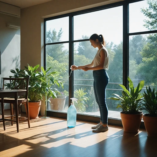 Nettoyer vos vitres avec du vinaigre blanc : une méthode efficace