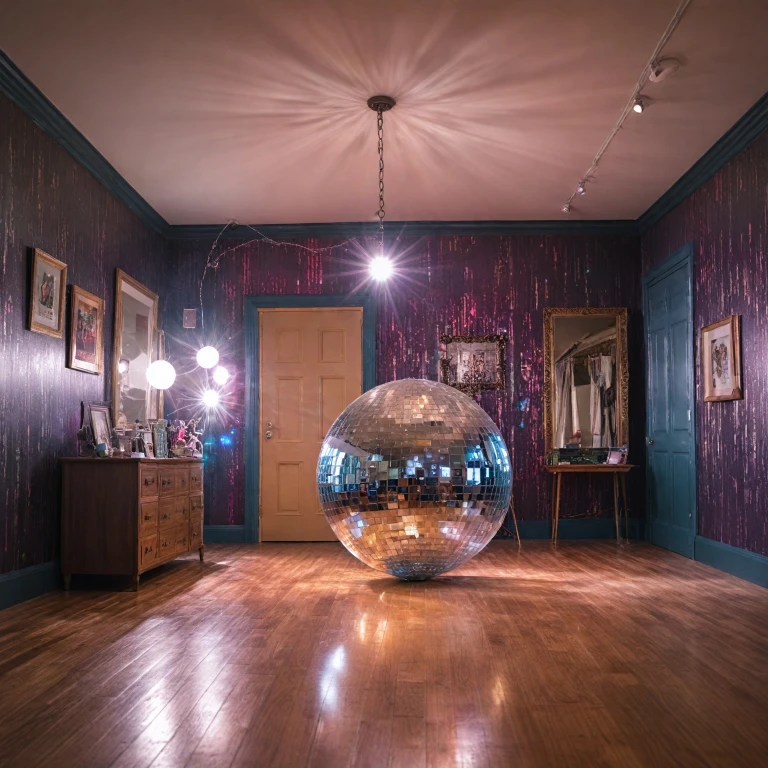 Transformez votre intérieur avec une boule à facettes
