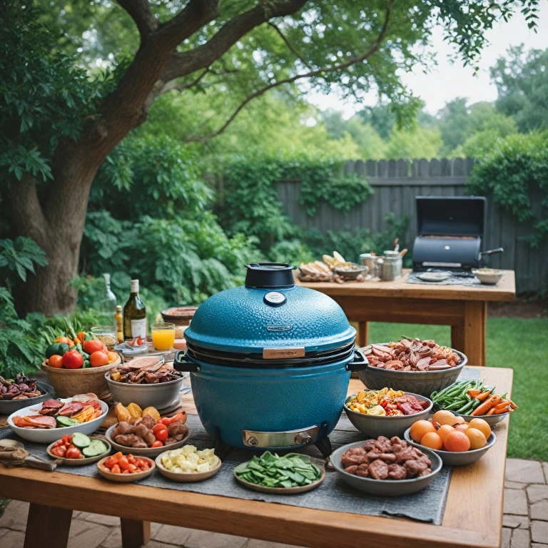 Le choix parfait pour un barbecue kamado