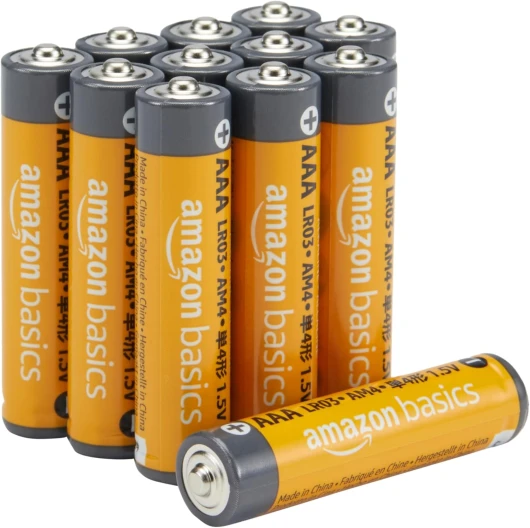 Lot de 12 piles alcalines AAA haute performance, 1,5 V, durée de conservation de 10 ans 12 unité (Lot de 1) AAA