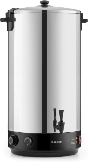 KonfiStar 60 - Stérilisateur automatique, Distributeur boissons chaudes, 60 L, 30-110 ° C, Conservation à chaud, acier inoxydable Konfistar 60 L