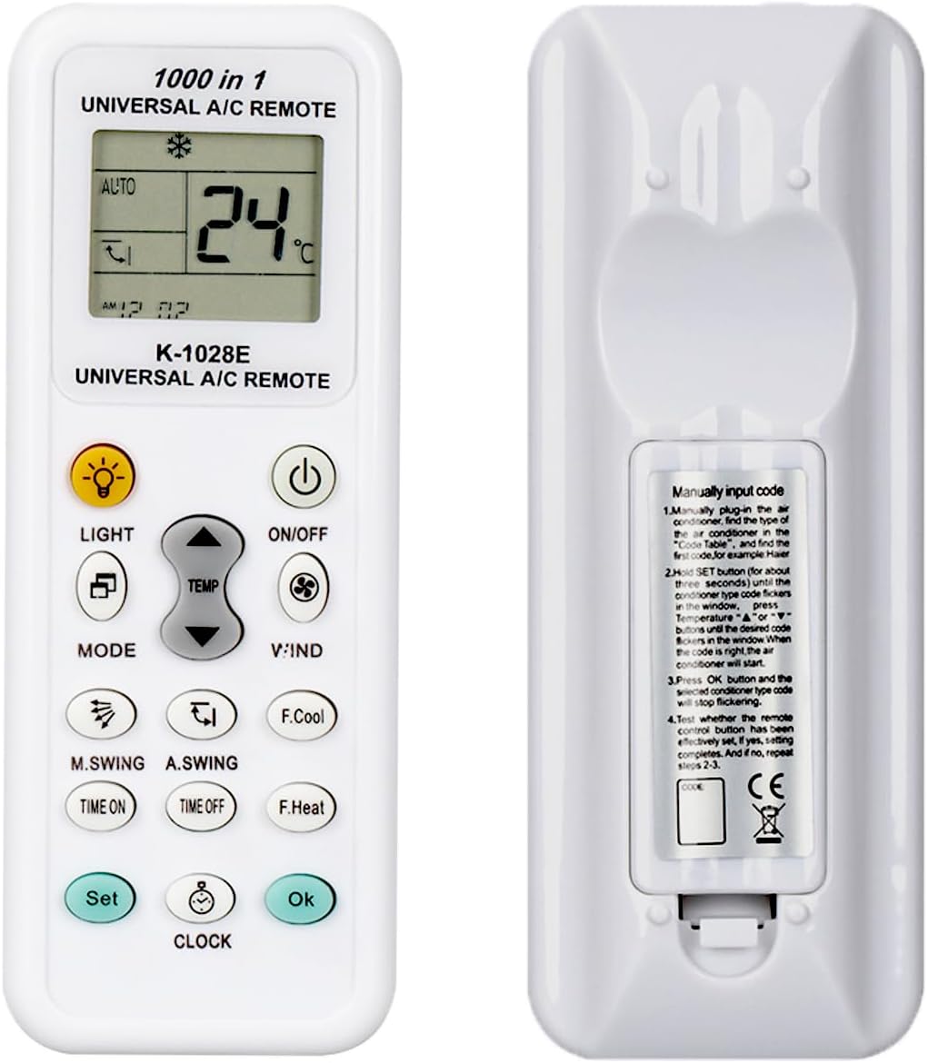 Télécommande Universelle de climatiseur pour Gree pour HAIER pour MIDEA pour Mitsubishi pour LG pour Samsung pour Toshiba etc.