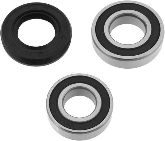 Briny River Kit de réparation de roulement à billes et de joint pour machine à laver 6205-2RS 6206-2RS 35 x 62 x 11/12,5 mm compatible avec Samsung