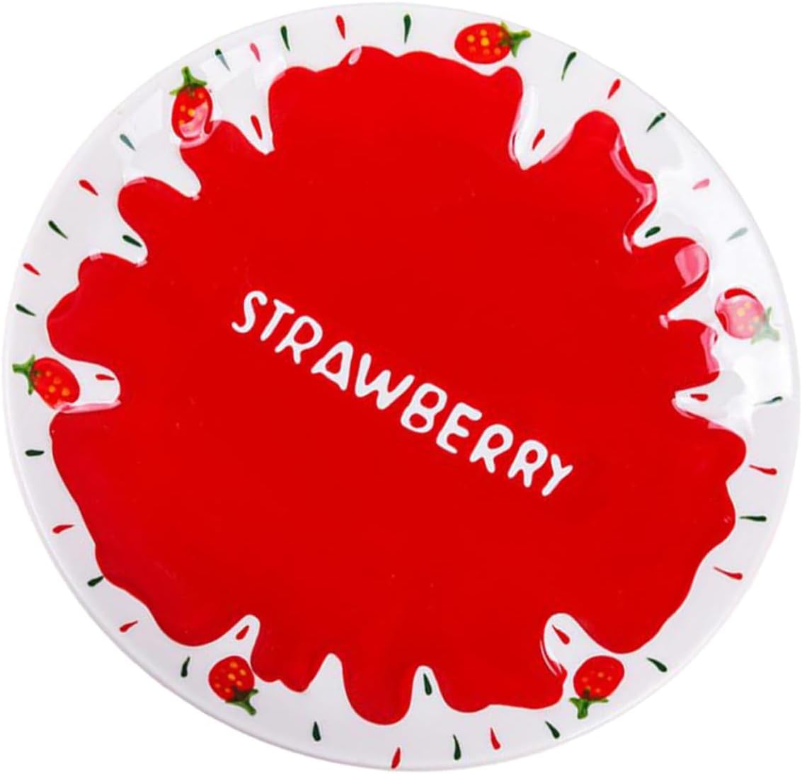 Assiette En Céramique Non Lavable Au Lave-vaisselle Aspect Simple Facile À Utiliser Pour La Vaisselle De Mariage