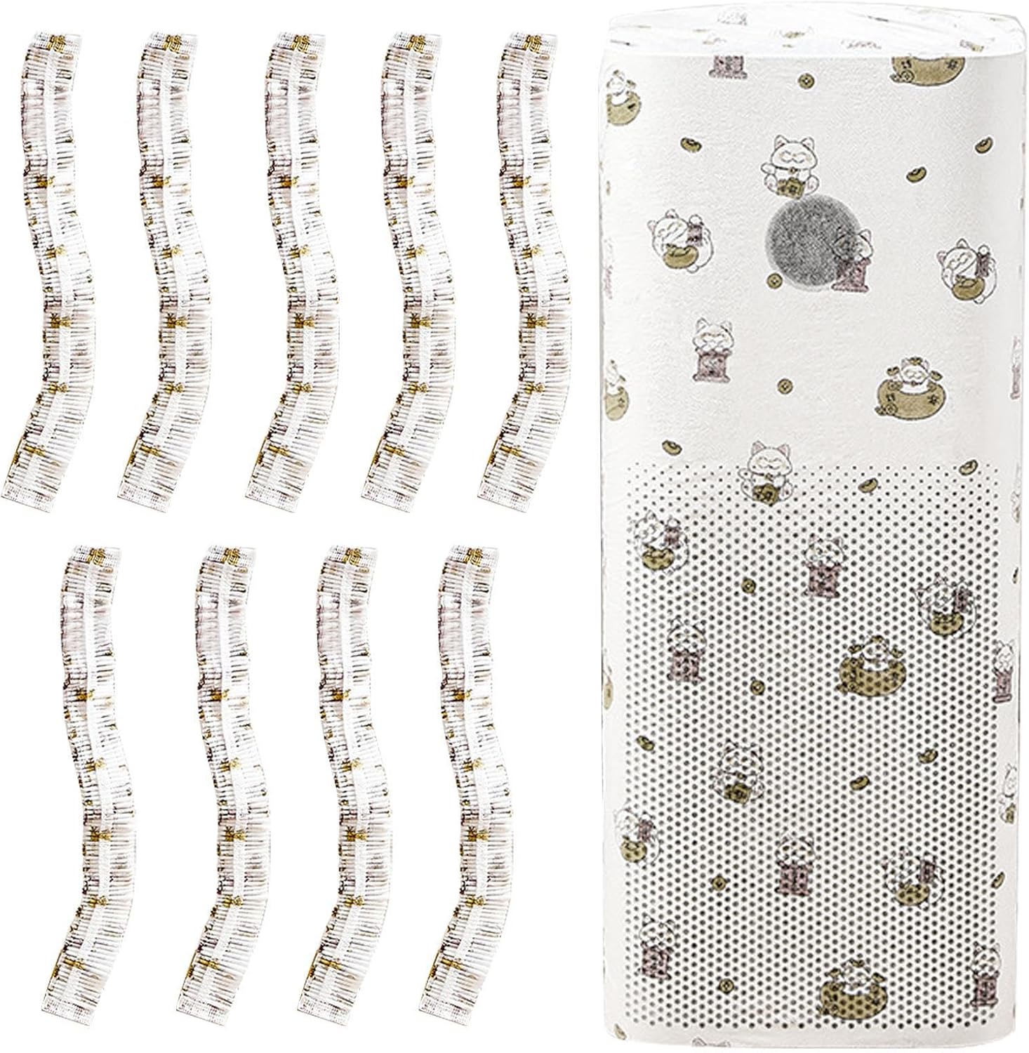 Housses pour Petits Électroménagers, 10 Pièces Housses de Protection pour Climatiseurs Mobiles, Tissu Non Tissé Épais pour Appareils Électroménagers de Cuisine Ventilateur Comptoir Friteuse Air