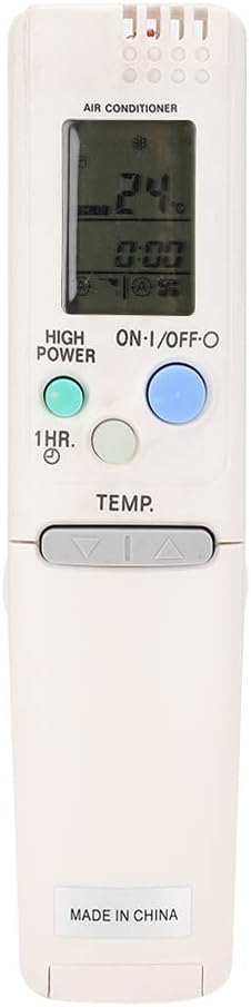 Télécommande de Climatiseur pour Sanyo, Télécommande Universelle de Remplacement pour Climatiseur, Distance de Télécommande de 10 M, pour Climatiseur Sanyo RCS-4MVPS4EX