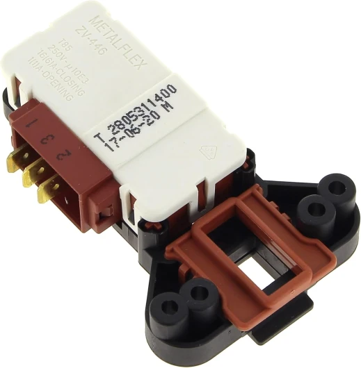 Securité de porte 2805311400 pour Lave linge ALTUS, AYA, BEKO, BLOMBERG, BLUESKY, CONTINENTAL EDISON, ESSENTIEL B, FAR, LISTO, SABA, SELECLINE, LAVE LINGE HUBLOT ESSENTIELB ELF 714D3, LAVE LIN ...