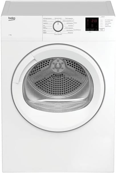 BEKO DA8013PA - Sèche-linge 8kg - 15 programmes - évacuation - blanc