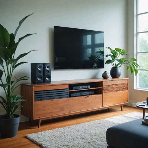 Optimisez votre espace avec un meuble hifi élégant et fonctionnel
