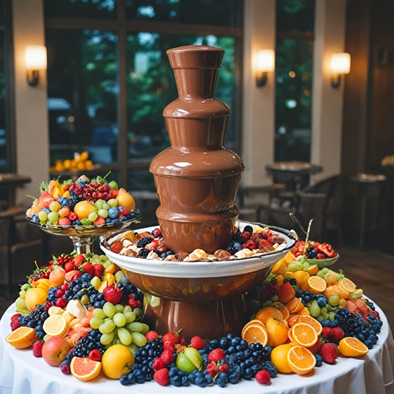 Transformez vos soirées avec une fontaine à chocolat irrésistible