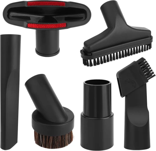 MXTIMWAN 6 Pièces Accessoires pour Aspirateur - Embout Aspirateur - Brosse Aspirateur Universel pour Meubles Brosse Aspirateur Accessoires