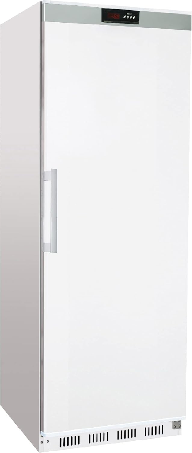 Armoire Refrigeree Négative 18°C/-22°C, Professionnelle, Couleur Blanche, 400l, Gaz R600a