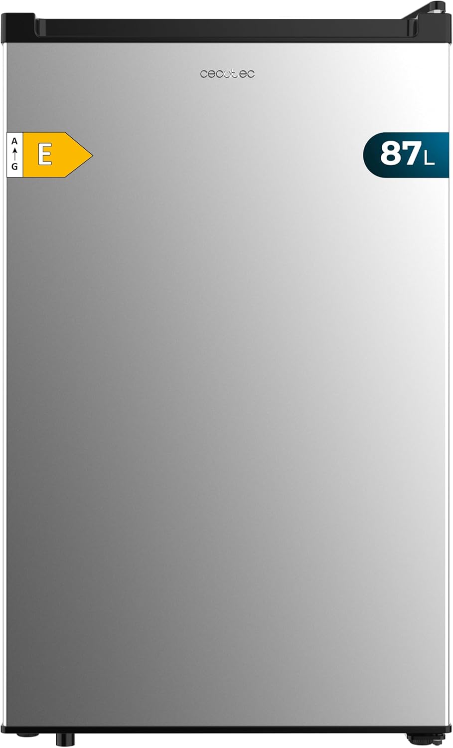 Congélateur Armoire 87 Litres Bolero CoolMarket TF 87 Inox - Congélateur Vertical Inox de 83,6 cm de hauteur et de 50,6 cm de largeur, avec une grande capacité et classe énergétique E Inox Capacité 87 L