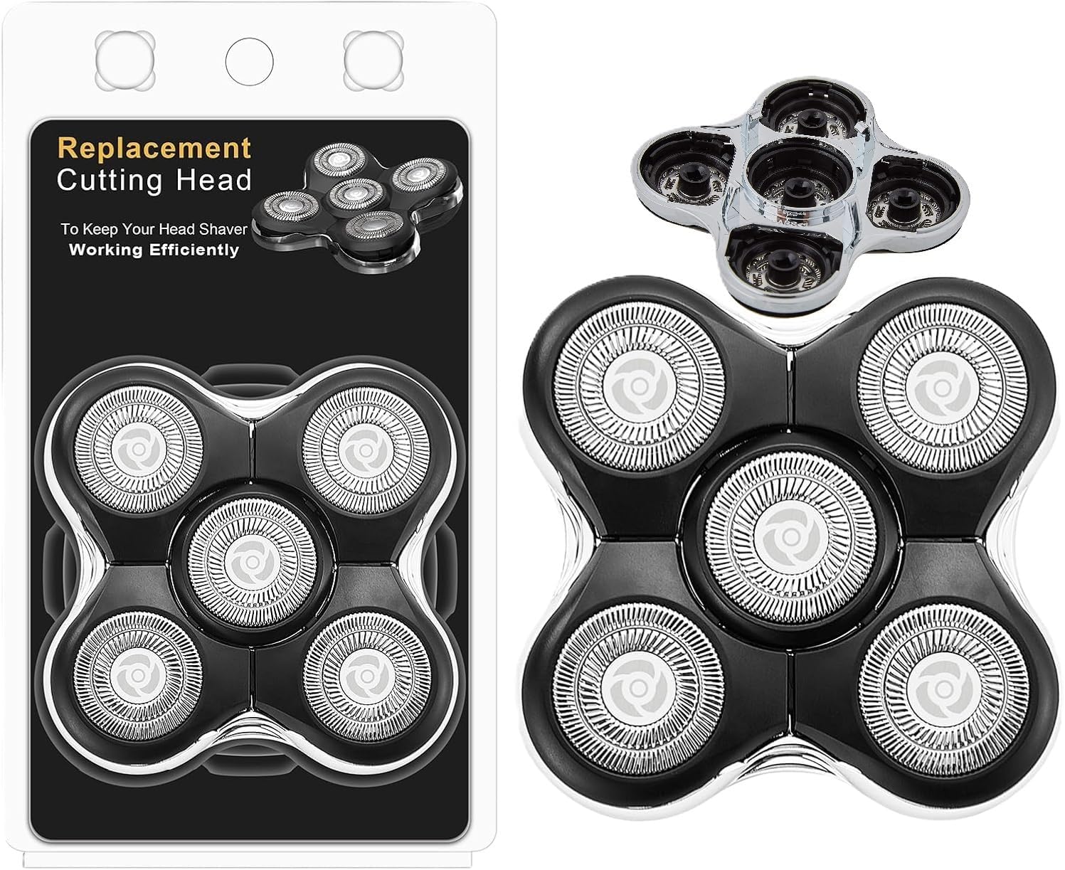 Tête lames de rechange rasoir électrique compatible Remington Balder RX5/XR7000/XR1500