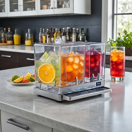 Optimisez vos boissons avec une machine à glaçons