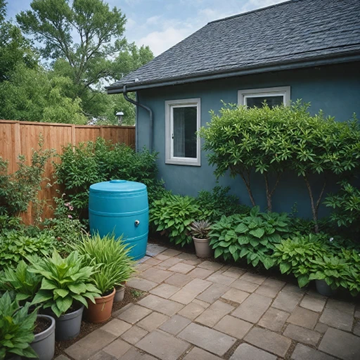 Optimiser l'utilisation de l'eau de pluie à la maison