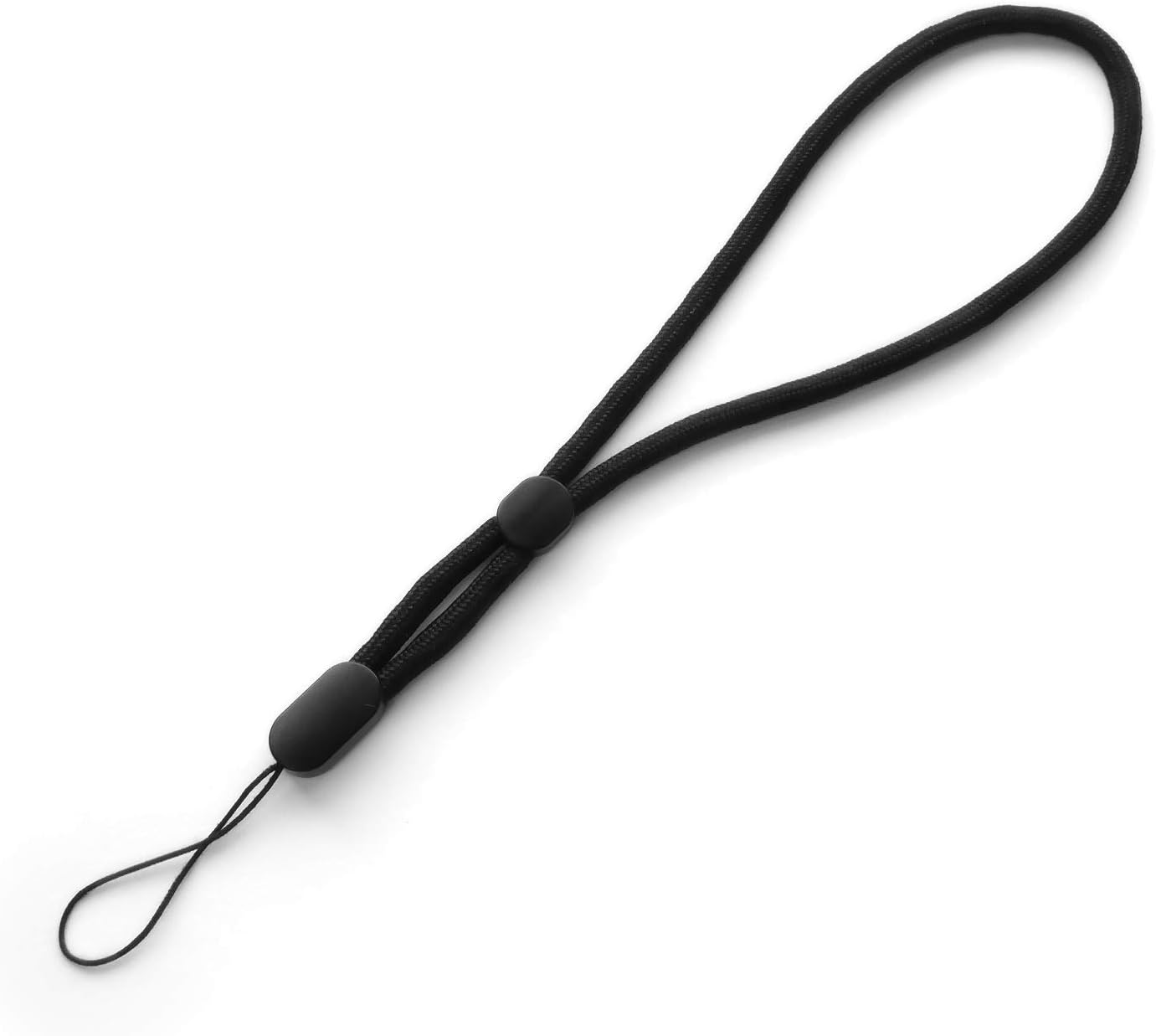 Trage.band® dragonne courte réglable pour poignet, noir Court, seul Noir