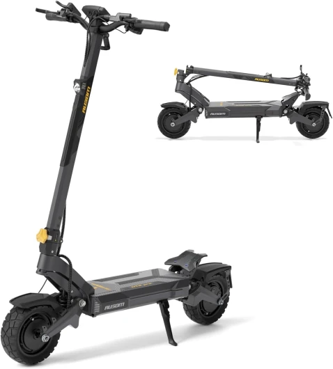 DT2 Pro Trottinette électrique Dual Motor 1100W*2, Trottinette électrique Pliante 115km Autonomie, Frein hydraulique E-ABS, Trotinette Électrique Adulte Tout Terrain Batterie 23.4Ah, 52V