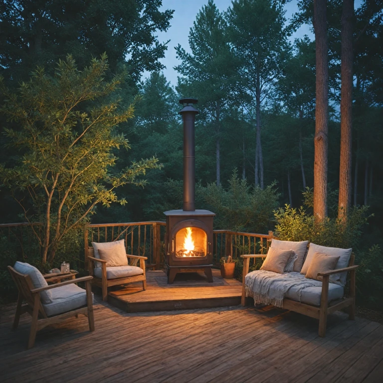 Les avantages d'un poêle à bois pour l'extérieur
