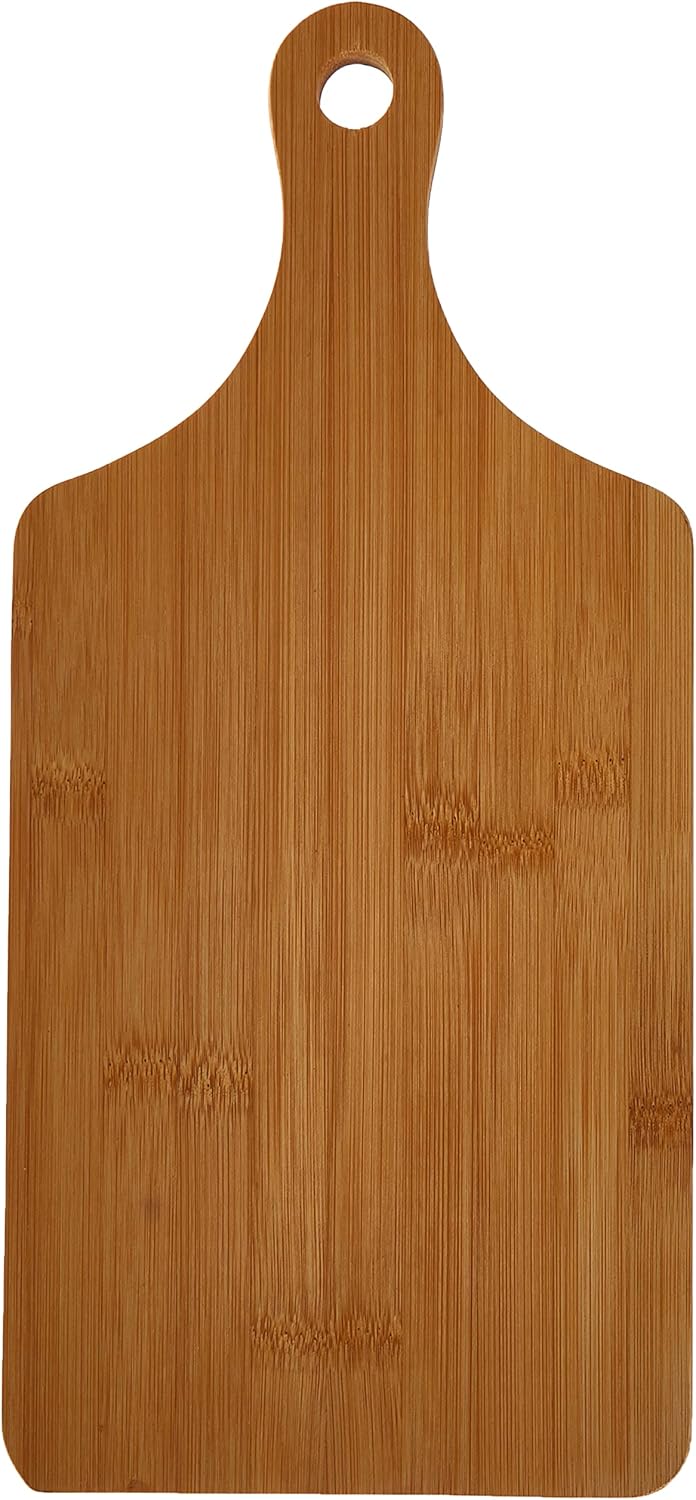 Ambiance Nature 506302 Planche à Découper Bambou 16 x 35 x 0,8 cm, Marron