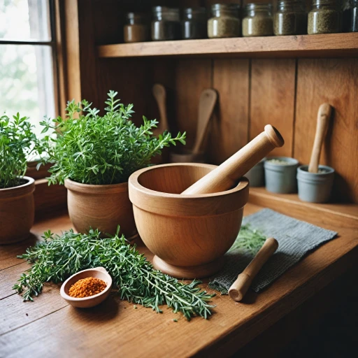 L'art du mortier en bois dans votre cuisine