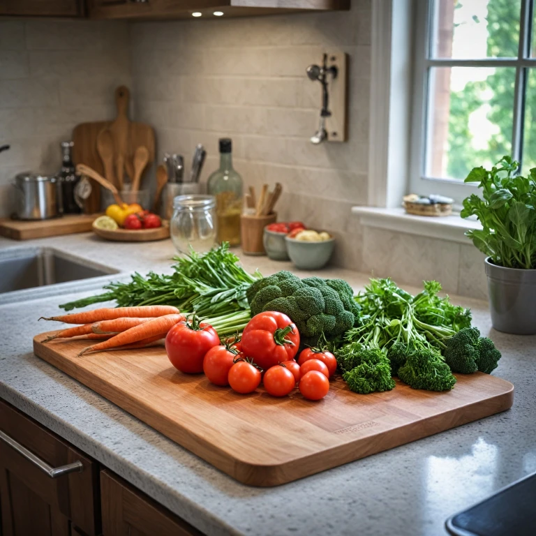 L'importance d'une planche à découper en bois massif dans votre cuisine