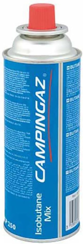 Cartouche de Gaz à Valve CP 250, pour Réchauds Camp Bistro, Cartouche Compacte et refermable, Bleu One Size