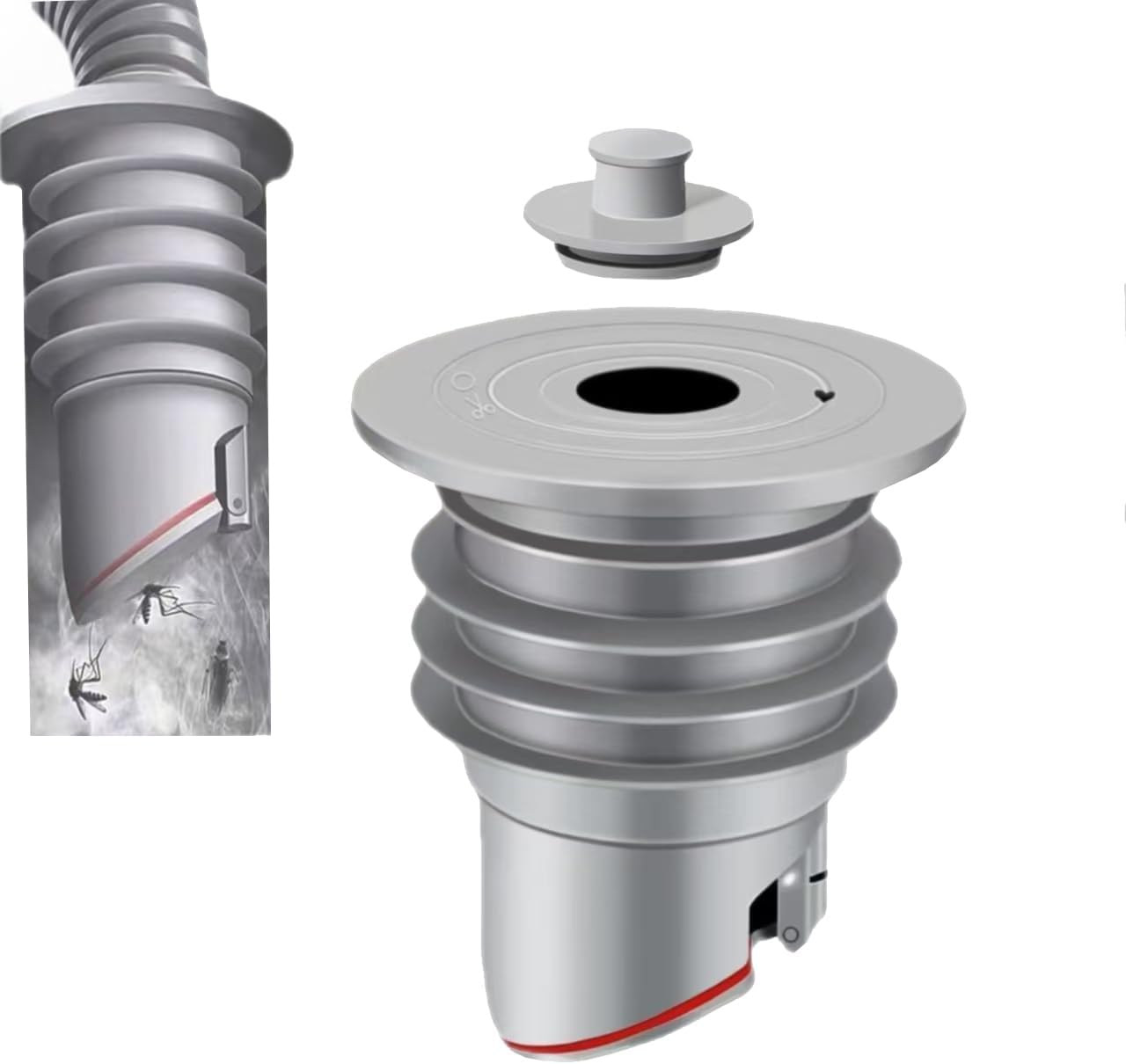 Bouchon Anti Odeur Machine à Laver, 35-40mm Oint de Tuyau de Machine à Laver, Bouchon Anti Odeur Machine à Laver Bouchon D'Étanchéité de Tuyau D'Évacuation, Joint d'étanchéIté pour Tuyau de (1PCS) 35-40MM/1PCS