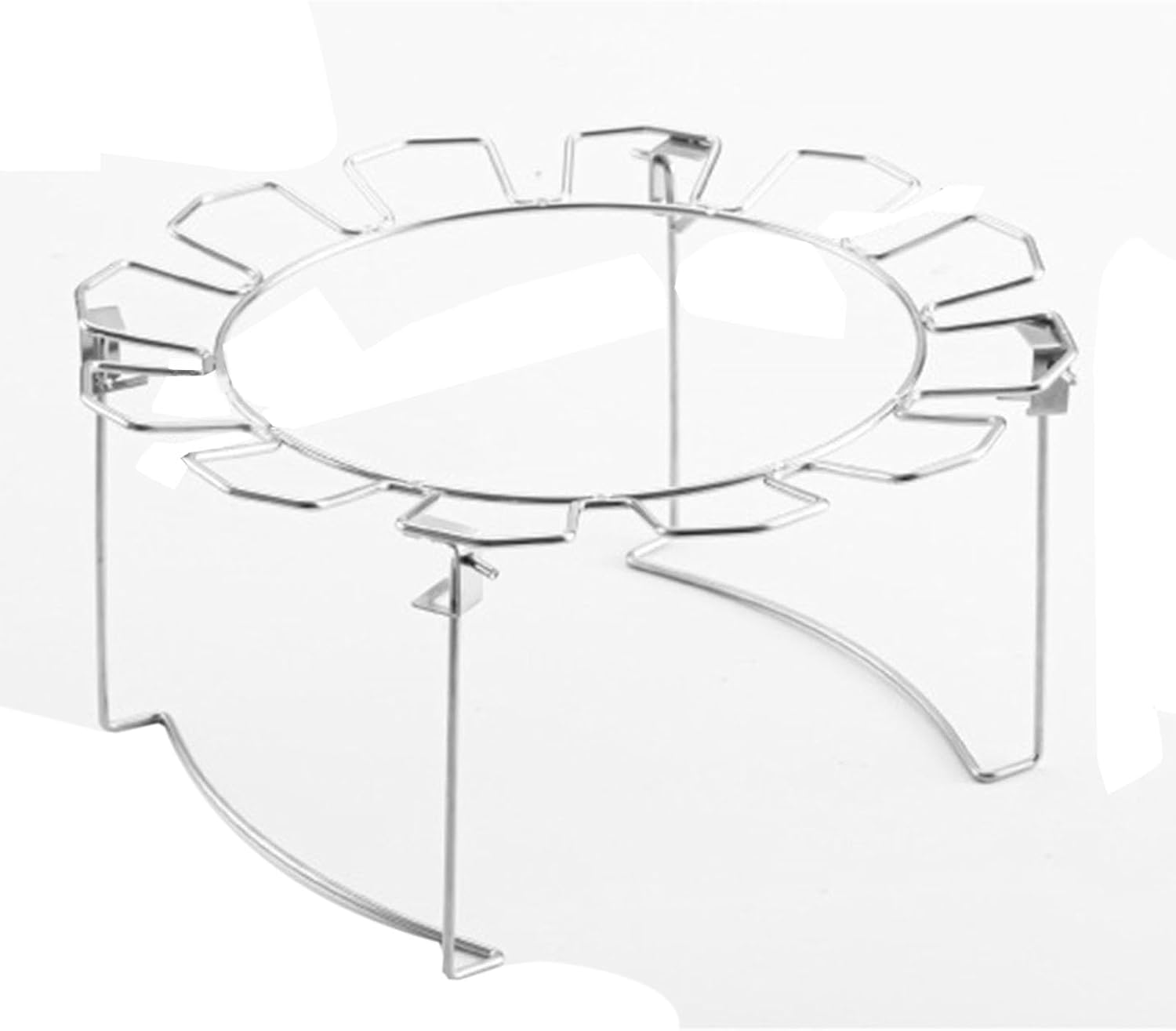 Milageto Support de Pilon de Poulet en Acier Inoxydable, Accessoires de Gril, Support de Poulet pour Barbecue, Outil de Cuisine en Plein Air