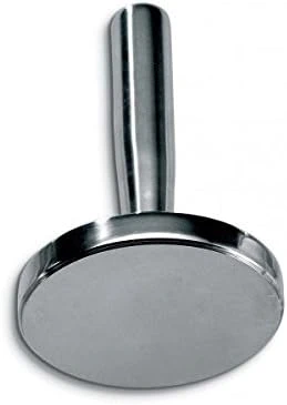 AUSONIA - PILON À VIANDE À POIGNÉE EN ACIER INOX 800 GRAMMES
