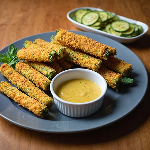 Préparez des frites de courgettes croustillantes avec votre airfryer