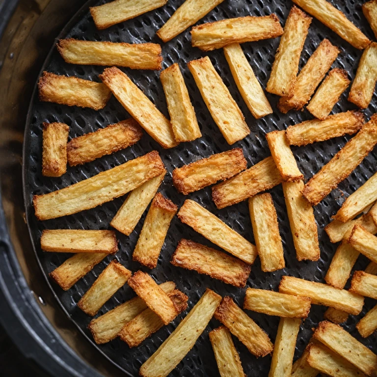 Les secrets des frites croustillantes avec un airfryer