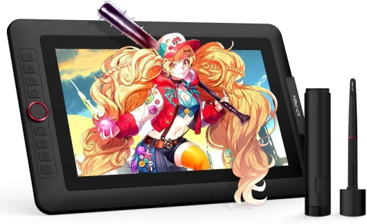 XP-PEN Artist 13.3 Pro Tablette Graphique à Stylet 8192 Niveaux - Tablette de Dessin avec Ecran à 13.3 Pouces + 8 Touches de Raccourcis - Compatible avec Windows Mac