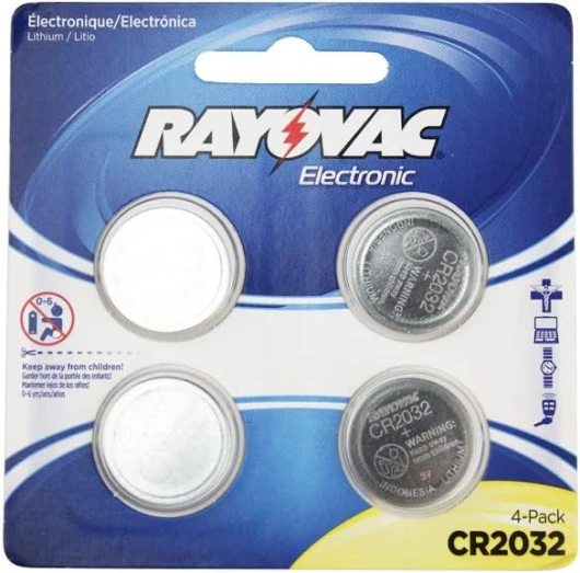 Lot de 20 Piles CR2032 pour Clé De Voiture Télécommande SUUNTO Montre KECR2032 DL2032 3V Lithium Batterie RAYOVAC