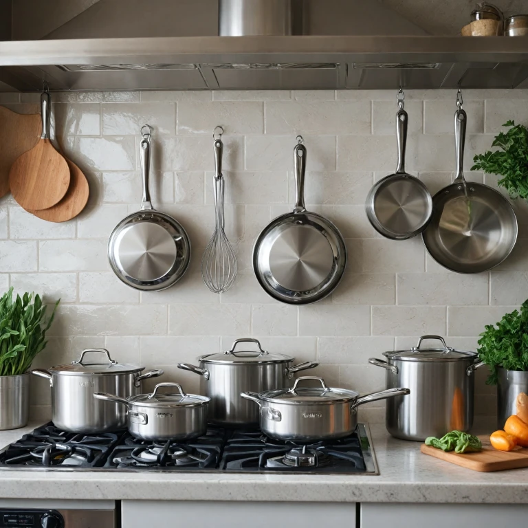 Les avantages d'une batterie de cuisine en inox pour votre cuisine