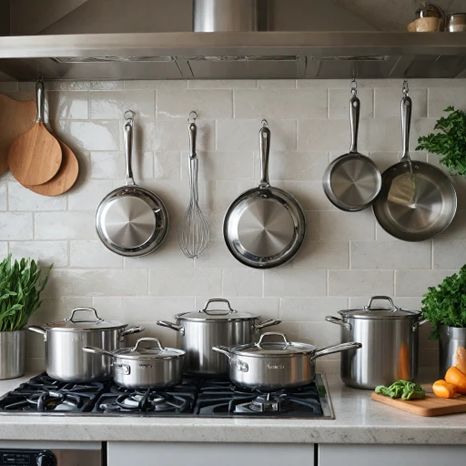 Les avantages d'une batterie de cuisine en inox pour votre cuisine