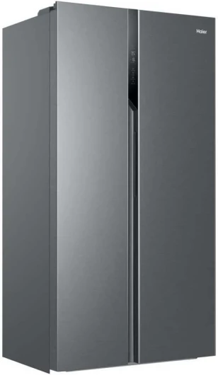 Réfrigérateur Américain - 2 Portes - Classe Énergétique E - Technologie Total No Frost Multi Air Flow - Inox - 337L + 191L (Congélateur) - 177,5 x 90,8 x 64,7 cm - Modèle HSR3918ENPG Sans distributeur d'eau