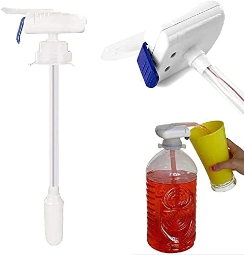 Distributeur de boisson automatique Magic Tap pour les fêtes - Paille automatique - Distributeur de boisson sur la TV - Plastique ABS - Pompe à eau automatique - Récipients pour les fêtes