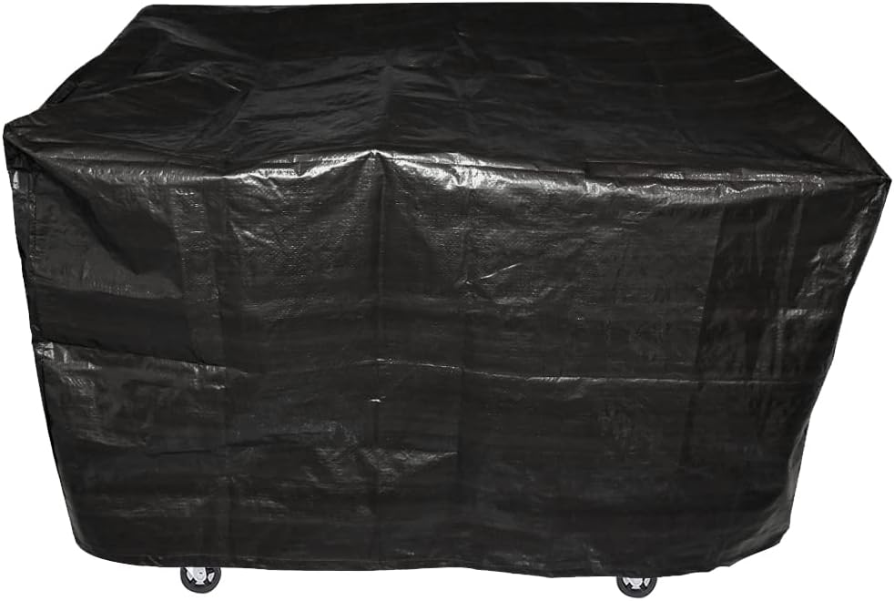 Ram® Grande Housse de Protection imperméable pour Barbecue Noir 115 x 65 x 65 cm