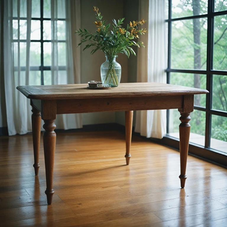 Choisir le bon pied en bois pour votre table