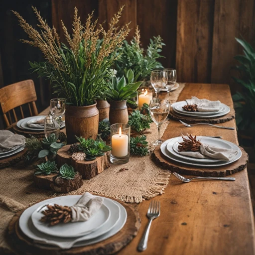 L'attrait intemporel des tables en bois rustique