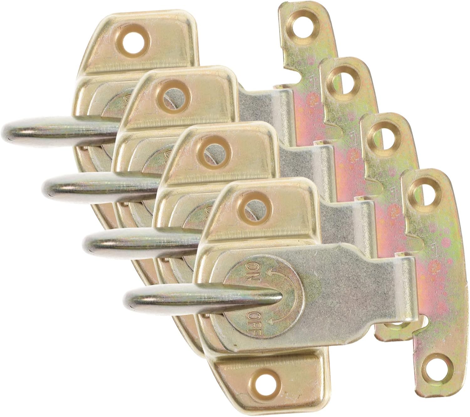 4 Sets Verrous De Table En MéTal Avec SystèMe De Verrouillage Pratique Pour Rallonge De Table, IdéAl Pour Restaurants Et RéUnions Familiales