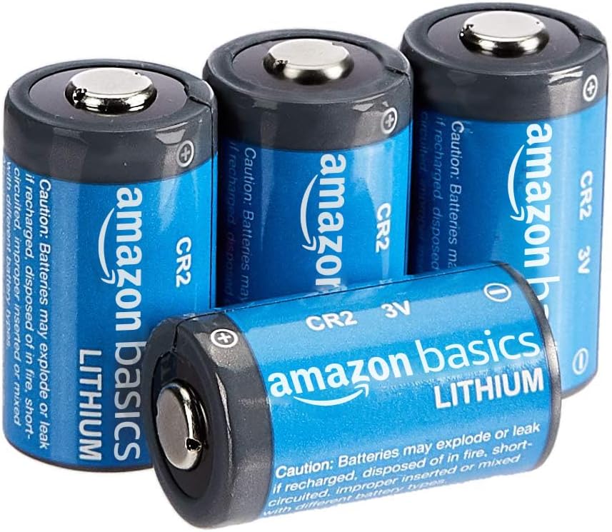 Lot de 4 piles au lithium CR2, 800 mAh, 3 V, puissance longue durée 4 Unité (CR2/CR15H270)