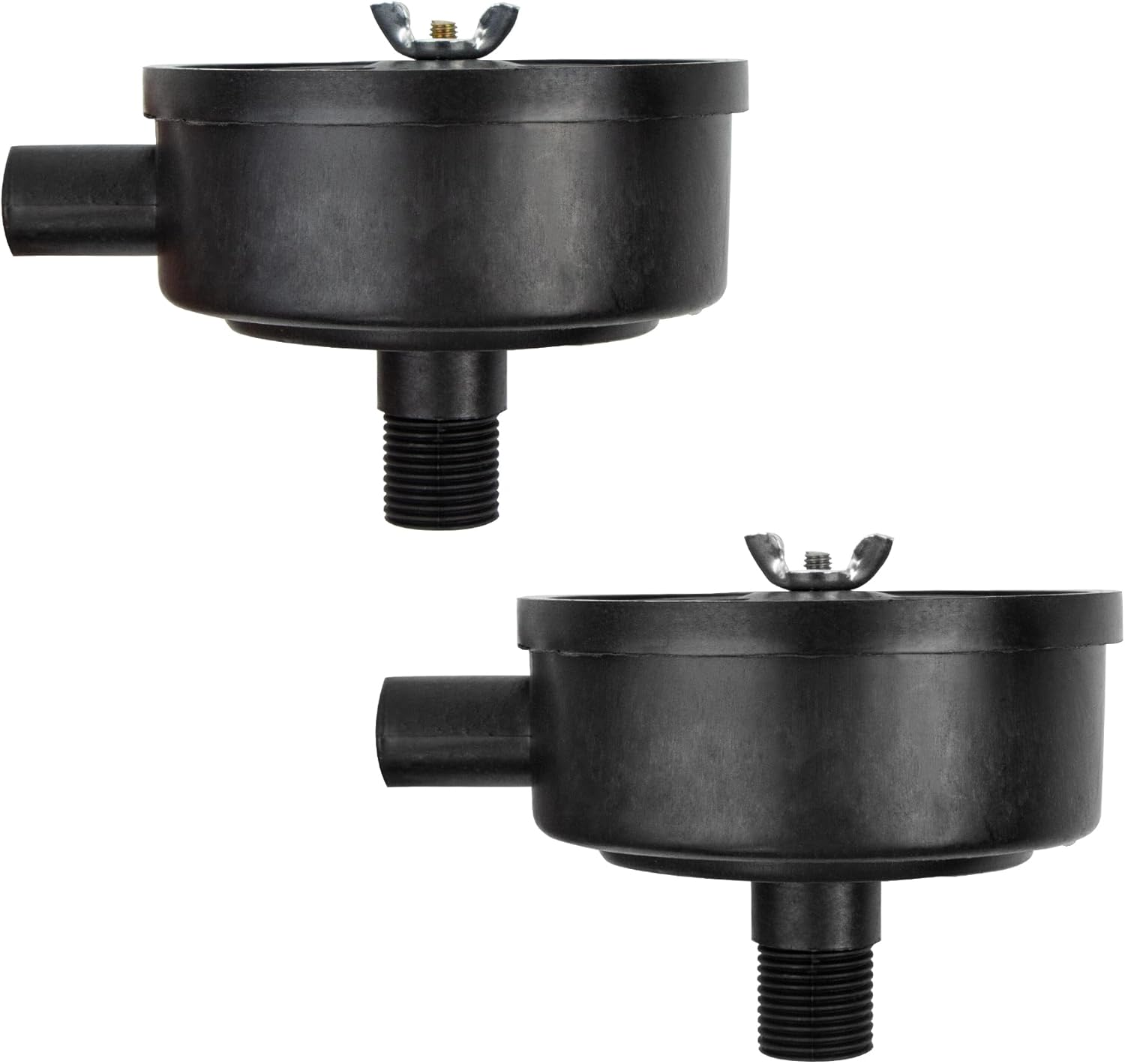 Filtre Silencieux Compresseur D'air Accessoires, à air Comprimé 1/2" 20mm Male Filetage Plastiques Coque Air Compresseur Silencieux Filtres pour Les Chaudières à Compresseur D'air 2 Pièces