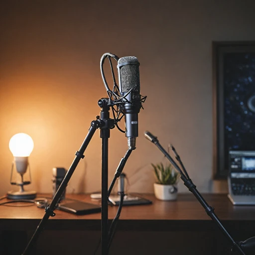 Optimisez votre expérience audio avec un support de microphone